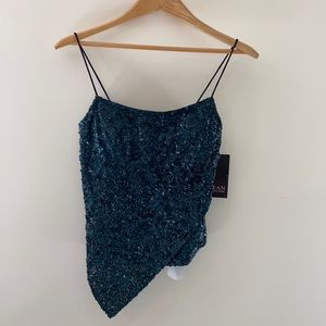 Sean Collection Sequin Top NWT
